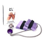 Наручники з металевою анальною пробкою Art of Sex Handcuffs with etal Anal Plug size
