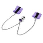Наручники з металевою анальною пробкою Art of Sex Handcuffs with etal Anal Plug size
