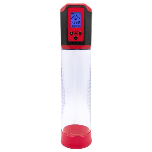Автоматическая вакуумная помпа Men Powerup Passion Pump LED-табло, перезаряжаемая, 8 режимов