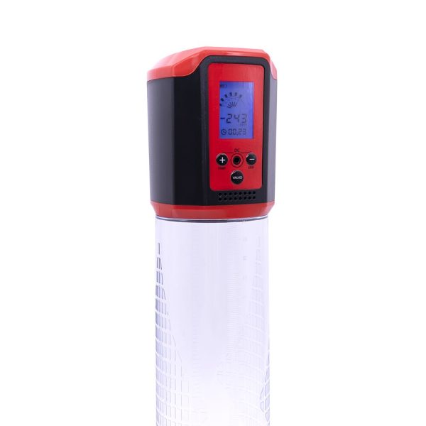 Автоматическая вакуумная помпа Men Powerup Passion Pump LED-табло, перезаряжаемая, 8 режимов