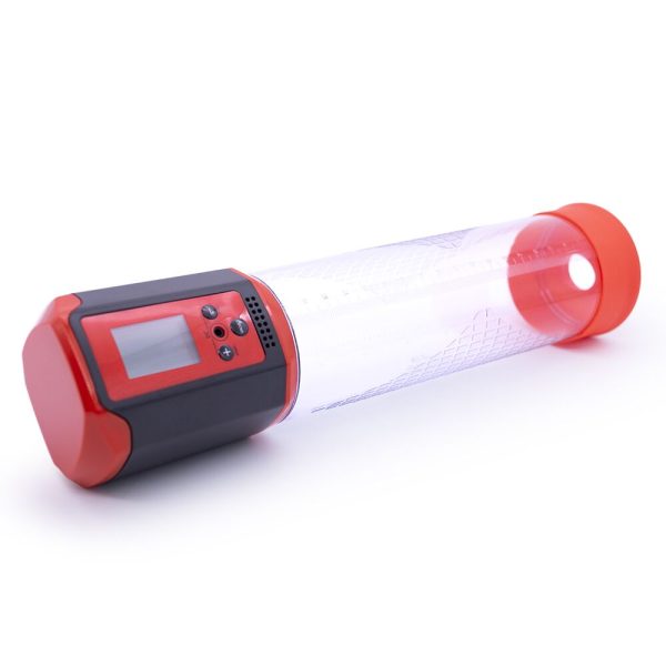Автоматическая вакуумная помпа Men Powerup Passion Pump LED-табло, перезаряжаемая, 8 режимов