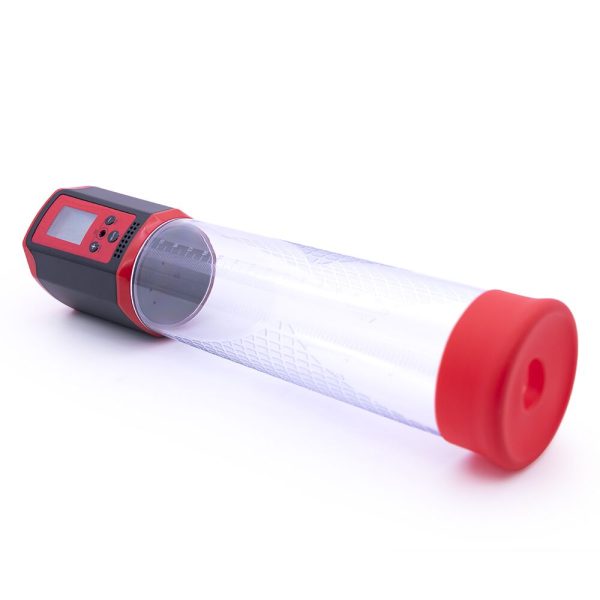 Автоматическая вакуумная помпа Men Powerup Passion Pump LED-табло, перезаряжаемая, 8 режимов