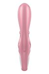Смарт вибратор кролик Satisfyer Hug Me 2 мотора, диаметр 4,2см, широкая клиторальная часть