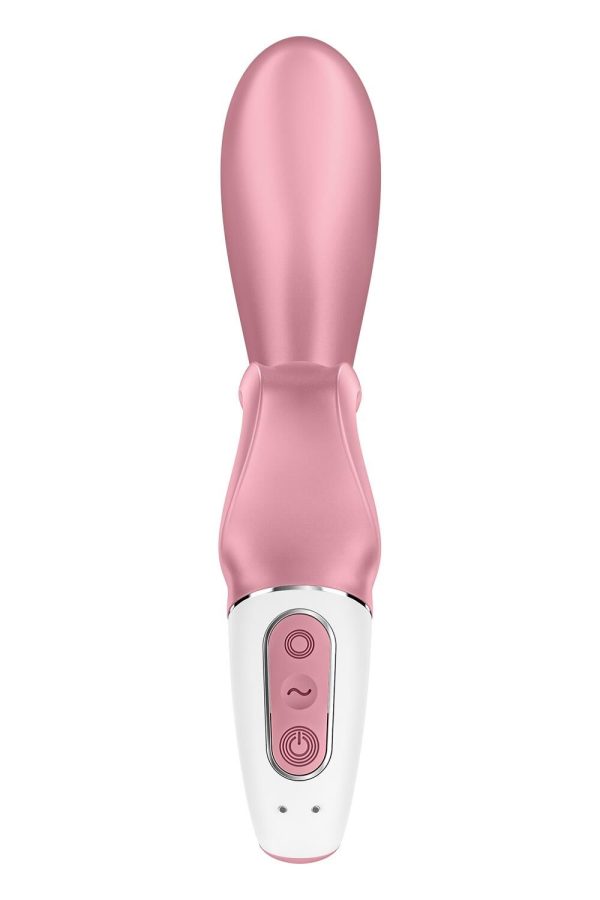Смарт вибратор кролик Satisfyer Hug Me 2 мотора, диаметр 4,2см, широкая клиторальная часть