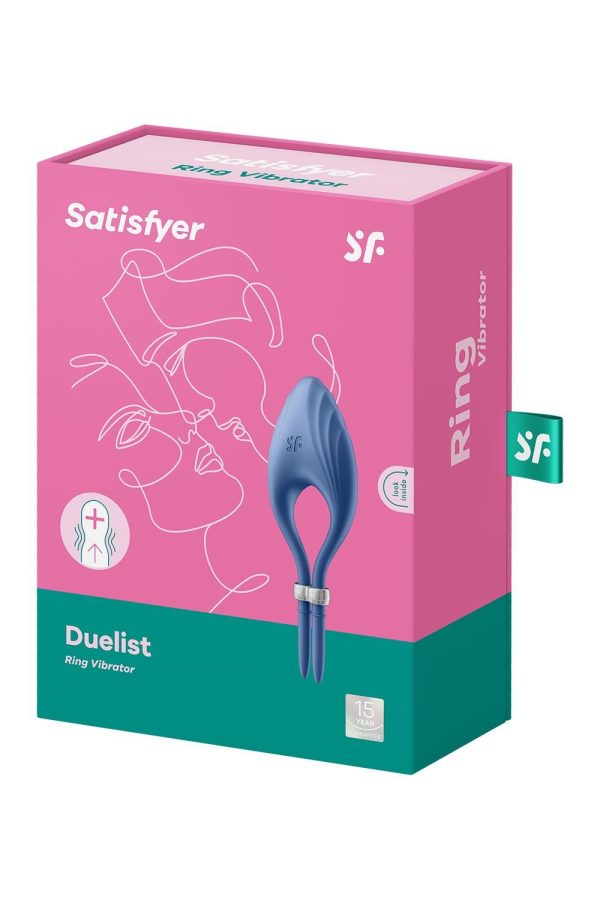 Эрекционное виброкольцо лассо Satisfyer Duelist 10 режимов, мощный мотор