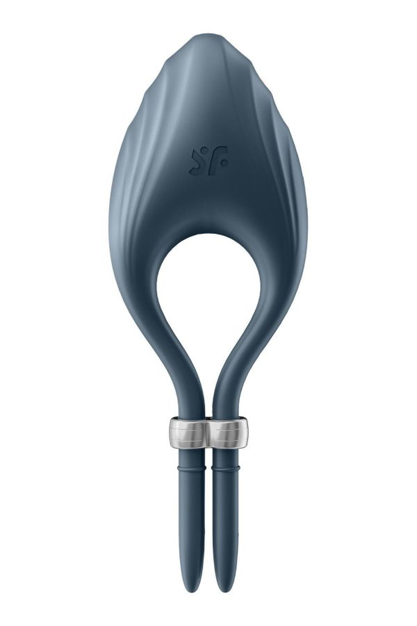Эрекционное виброкольцо лассо Satisfyer Duelist Dark 10 режимов, мощный мотор