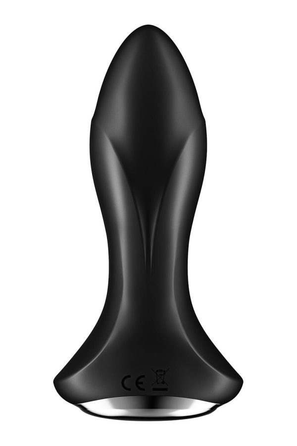 Анальна смарт-вібропробка із перлинним масажем Satisfyer Rotator Plug 1+