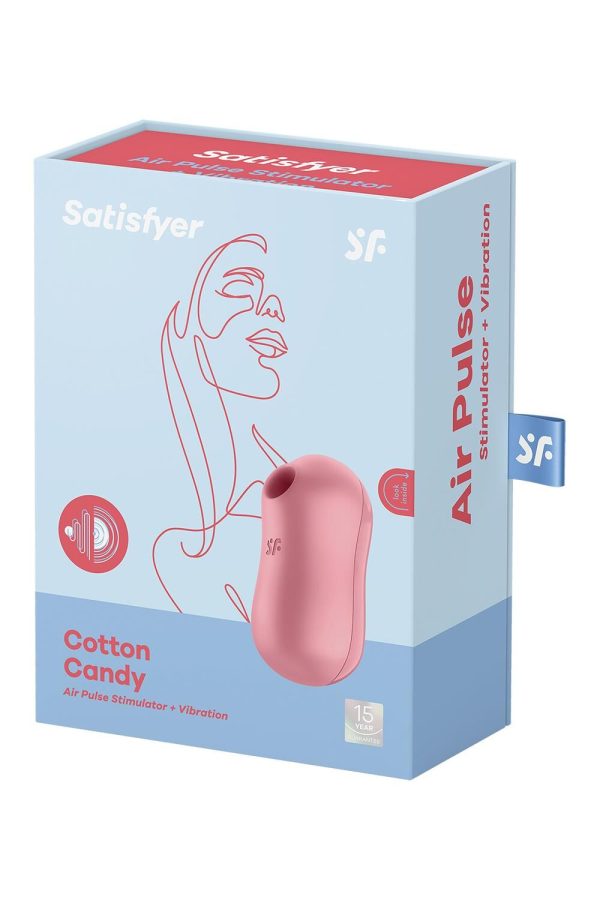 Вакуумный стимулятор с вибрацией Satisfyer Cotton Candy Light