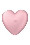 Вакуумный стимулятор-сердечко с вибрацией Satisfyer Cutie Heart Light