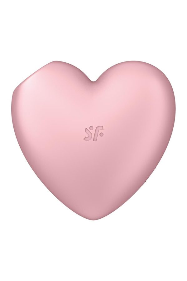 Вакуумный стимулятор-сердечко с вибрацией Satisfyer Cutie Heart Light