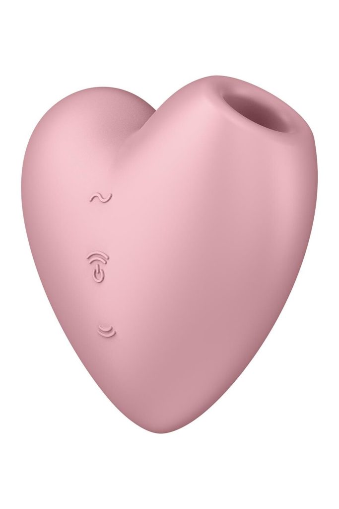 Вакуумний стимулятор-серце з вібрацією Satisfyer Cutie Heart Light
