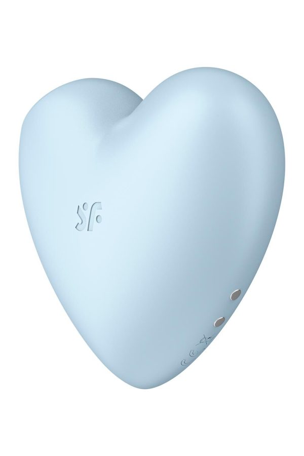 Вакуумный стимулятор-сердечко с вибрацией Satisfyer Cutie Heart