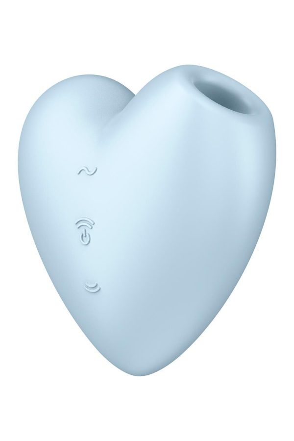 Вакуумный стимулятор-сердечко с вибрацией Satisfyer Cutie Heart