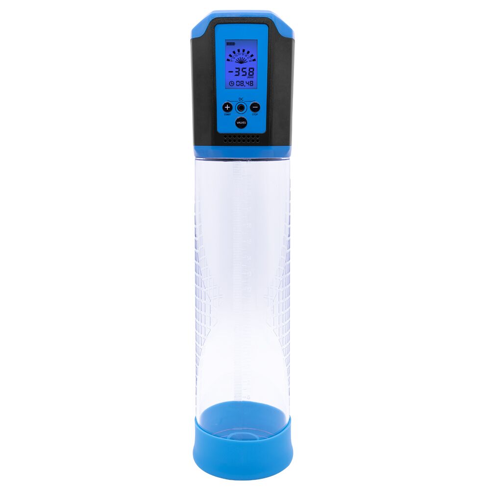 Автоматична вакуумна помпа Men Powerup Passion Pump LED-табло, перезаряджувана, 8 режимів
