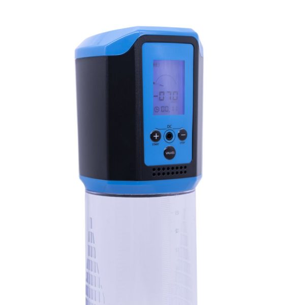 Автоматическая вакуумная помпа Men Powerup Passion Pump LED-табло, перезаряжаемая, 8 режимов