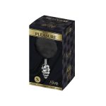 Металева анальна пробка Кролячий хвостик Alive Fluffy Twi t Plug діаметр 2,9 см