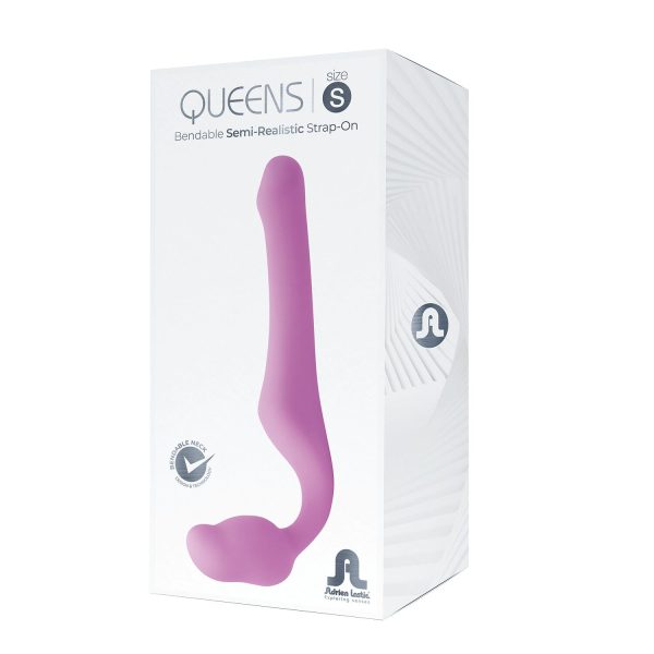 Безремінний страпон Adrien Lastic Queens регульований вигин, діаметр 3 см