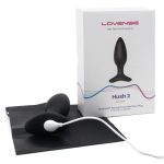 Анальна смарт-вібропробка Lovense Hush 2, розмір