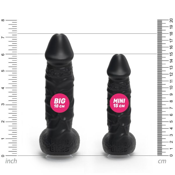 Мило у формі пеніса Pure Bliss MINI крафтове мило-член, натуральне