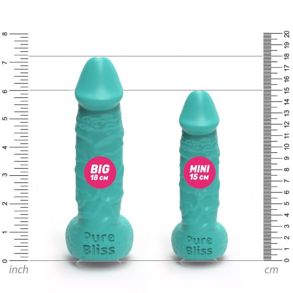 Мило у формі пеніса Pure Bliss MINI крафтове мило-член, натуральне