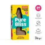 Мило у формі пеніса Pure Bliss BIG крафтове мило-член, натуральне