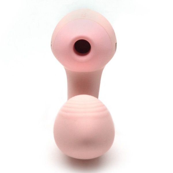 Вакуумный вибратор KISTOY Tina Mini Light вагинально-клиторальный