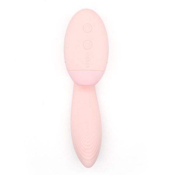 Вакуумный вибратор KISTOY Tina Mini Light вагинально-клиторальный