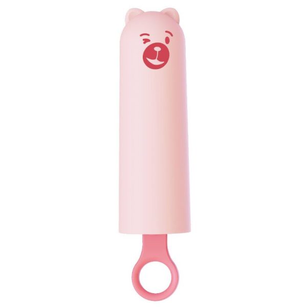 Вібратор CuteVibe Teddy (Pink Dildo), реалістичний вібратор під виглядом морозива