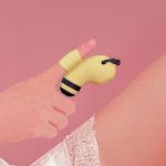 Вакуумний стимулятор із мікрострумами KISSTOY Beebe , на палець