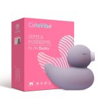 Вакуумный вибратор-уточка CuteVibe Ducky