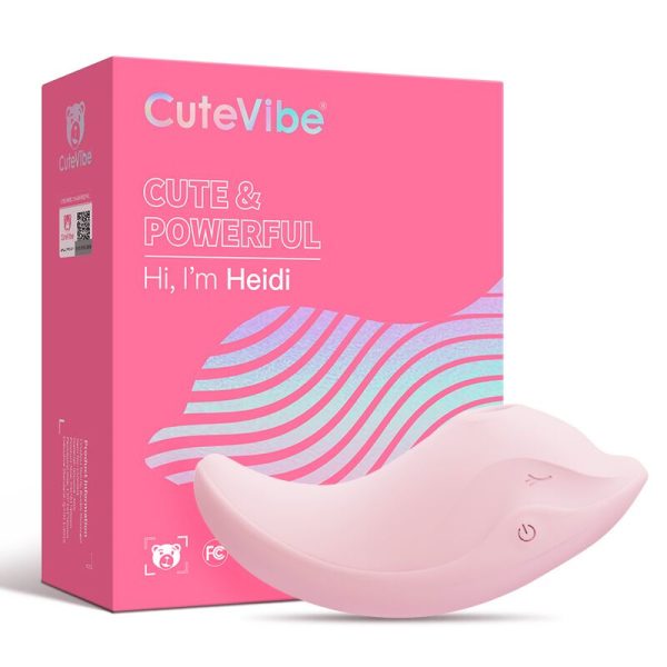 Вибратор и вакуумный стимулятор CuteVibe Heidi
