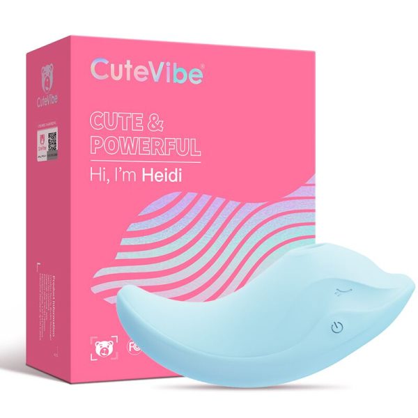 Вибратор и вакуумный стимулятор CuteVibe Heidi