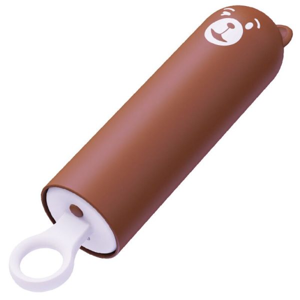 Вібратор CuteVibe Teddy (Pink Dildo), реалістичний вібратор під виглядом морозива