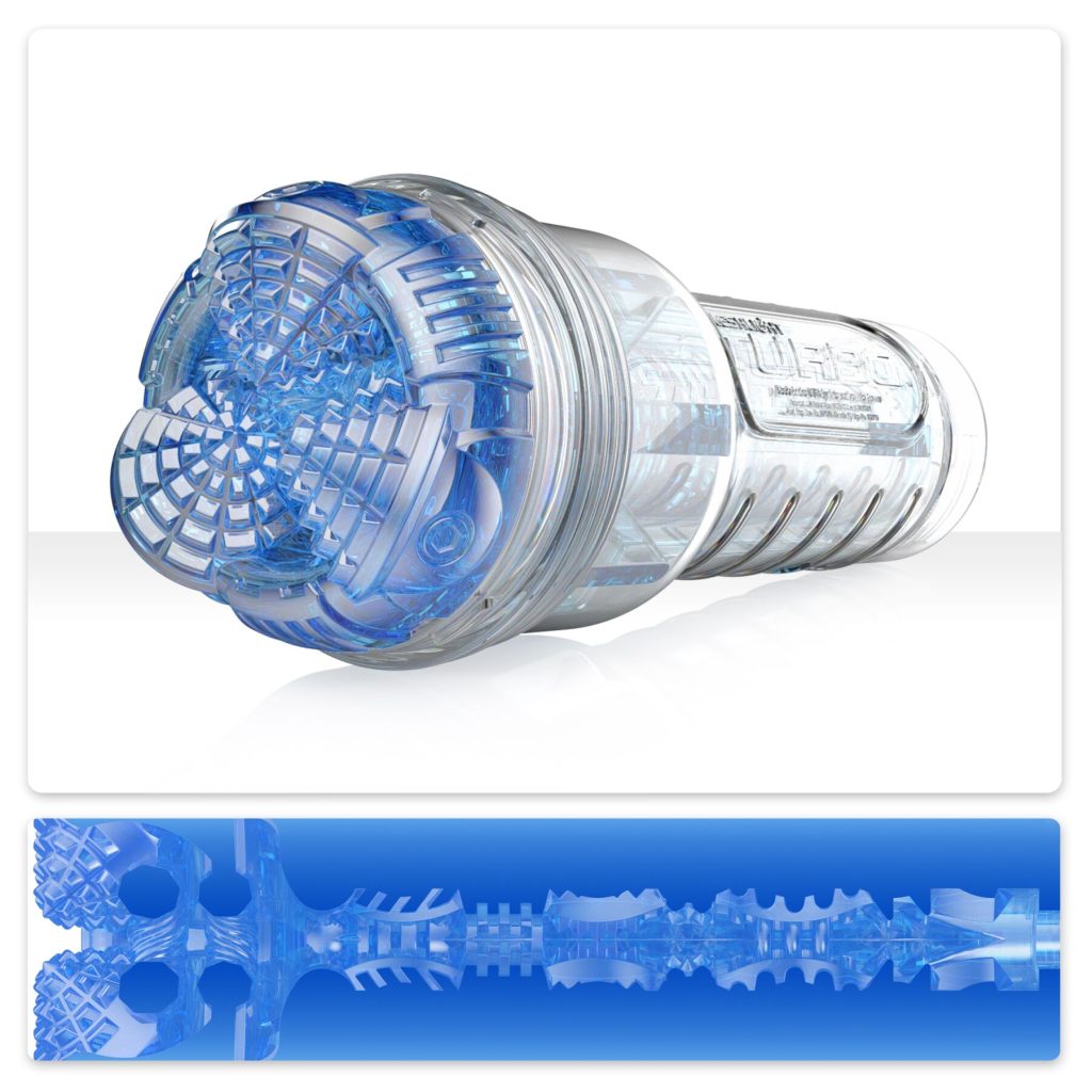Мастурбатор Fleshlight Turbo Core Ice, оральний секс (глибоке горло)