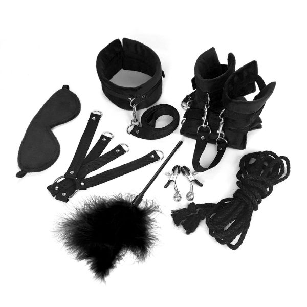 BDSM-набор Art of Sex – Soft Touch BDSM Set, фиолетовый, 9 предметов