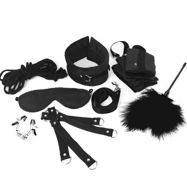 BDSM-набор Art of Sex – Soft Touch BDSM Set, фиолетовый, 9 предметов