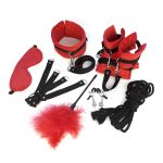 BDSM-набор Art of Sex – Soft Touch BDSM Set, фиолетовый, 9 предметов