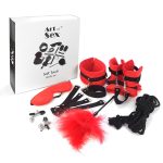 BDSM-набор Art of Sex – Soft Touch BDSM Set, фиолетовый, 9 предметов