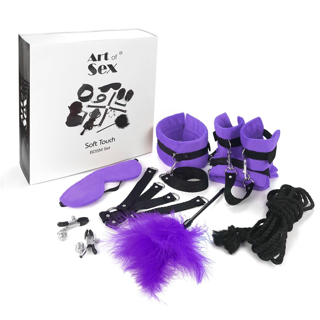 BDSM-набір Art of Sex – Soft Touch BDSM Set, 9 предметів