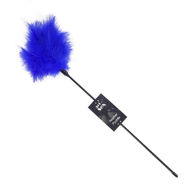 Щекоталка с пером индюка Art of Sex – Feather Paddle