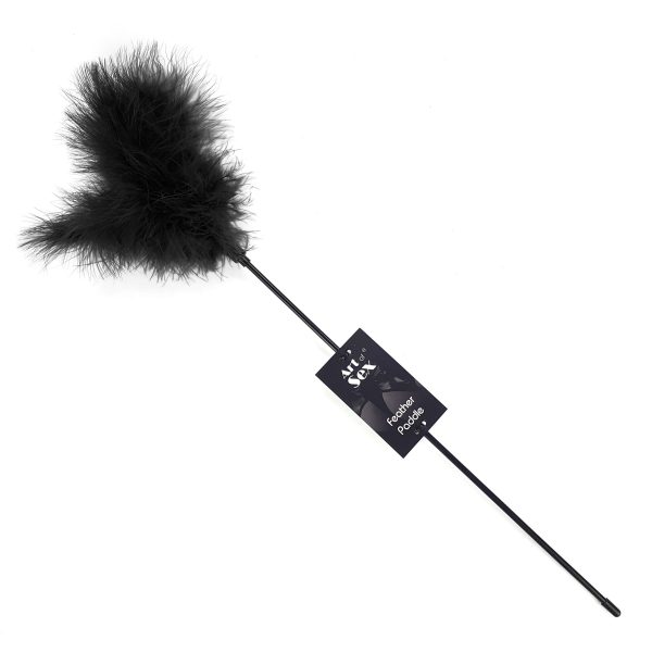 Щекоталка с пером индюка Art of Sex – Feather Paddle