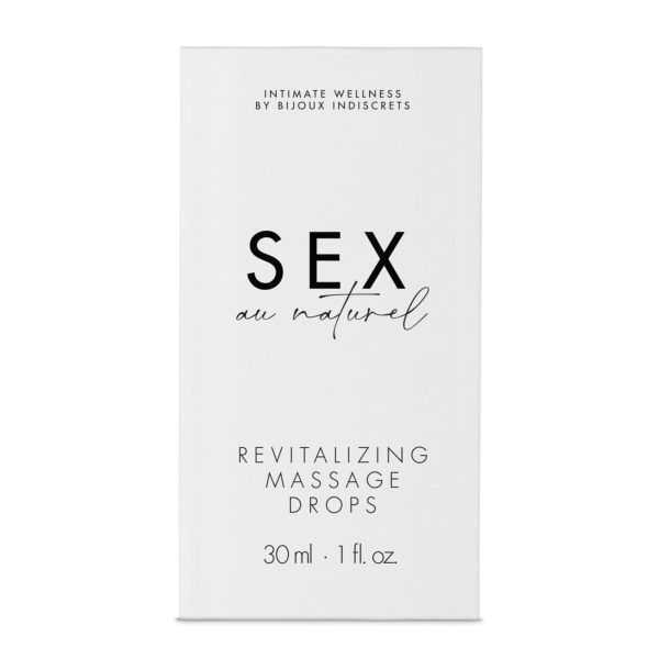 Восстанавливающие капли для массажа Bijoux Indiscrets Sex au Naturel — Revitalizing Massage Drops