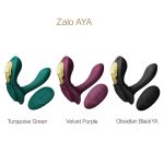 Смарт-вибратор в трусики Zalo - AYA Obsidian насадка и пульт ДУ