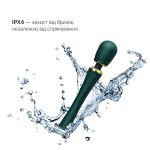 Вібромасажер з насадками Zalo — Kyro Wand Green