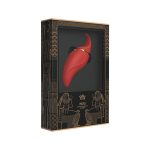 Вибратор 2в1 с язычком Zalo — Hero Wine кристалл Swarovski