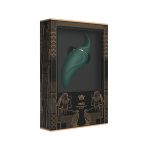 Вибратор 2в1 с язычком Zalo — Hero Jewel кристалл Swarovski