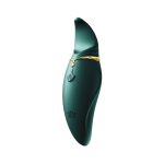 Вибратор 2в1 с язычком Zalo — Hero Jewel кристалл Swarovski