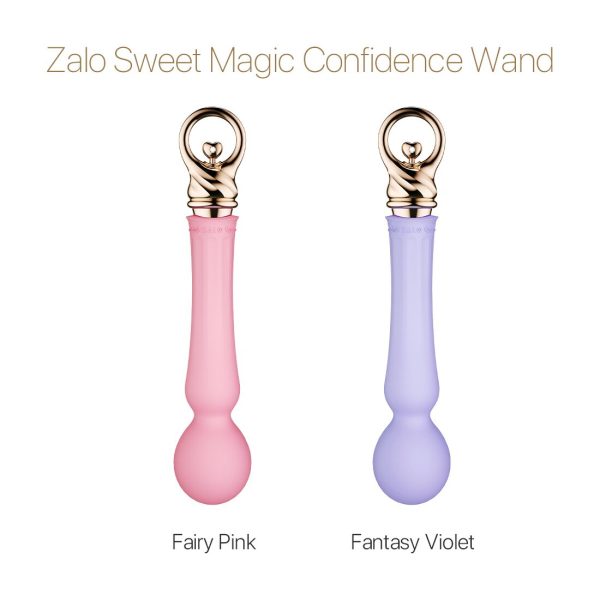 Вибромассажер с подогревом Zalo Sweet Magic - Confidence Wand Fantasy