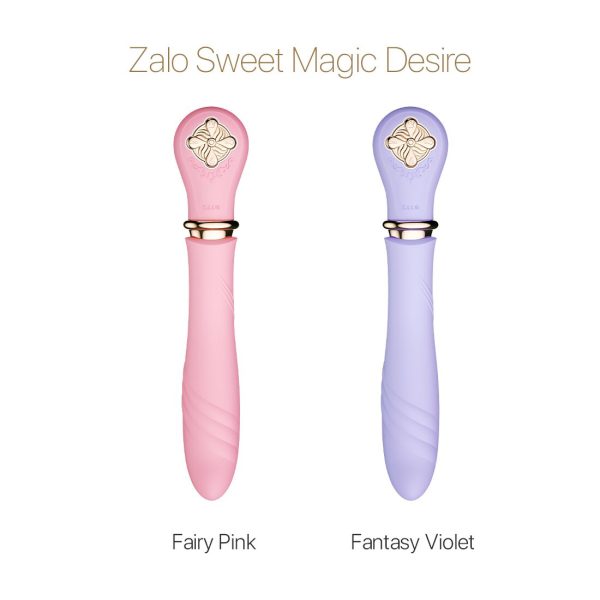 Пульсатор із підігрівом Zalo Sweet Magic - Desire Fantasy турбо режим