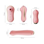 Набір 3в1 Zalo – UNICORN Set віброяйце, пульсатор, вакуумний стимулятор